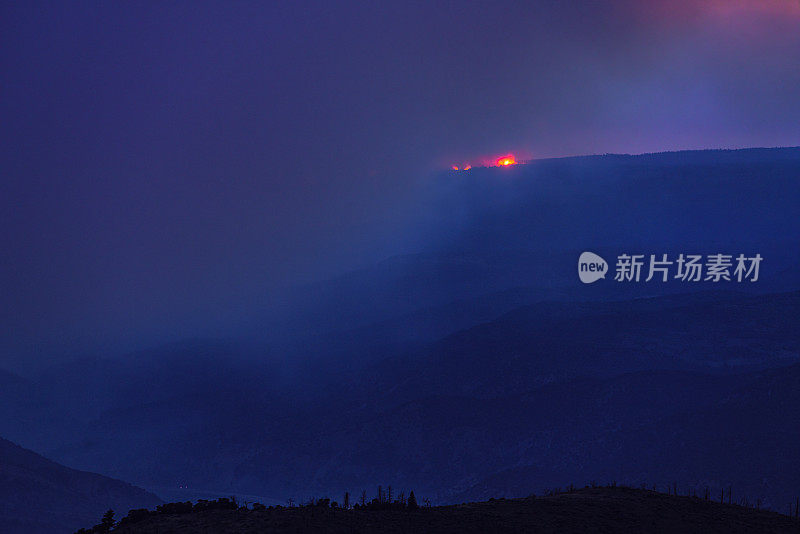 格伦伍德峡谷野火