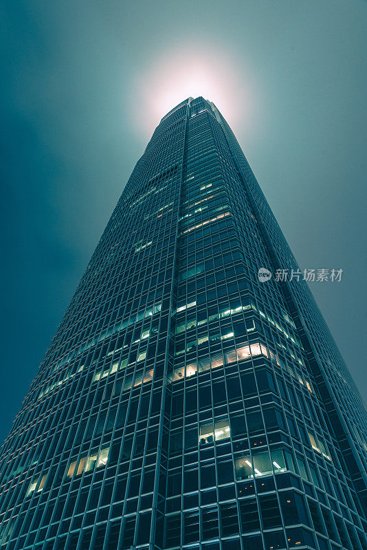 香港国际金融中心二期夜景