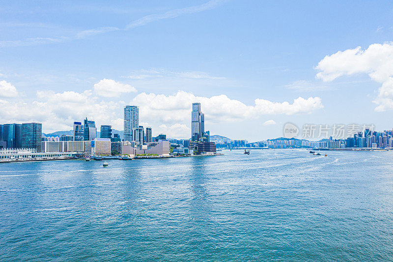 尖沙咀及维多利亚港全景