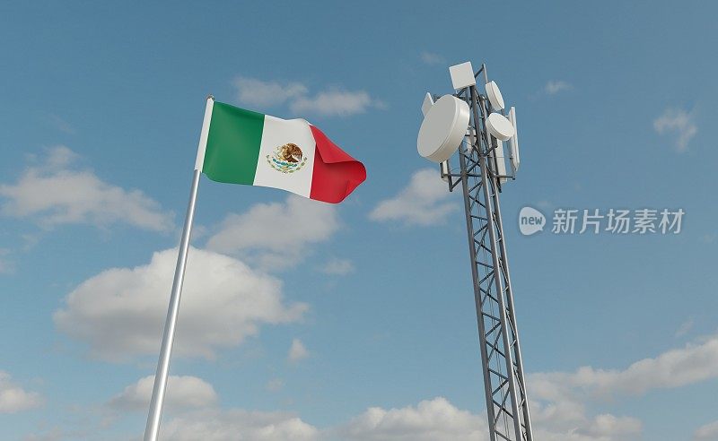 墨西哥的5G手机天线