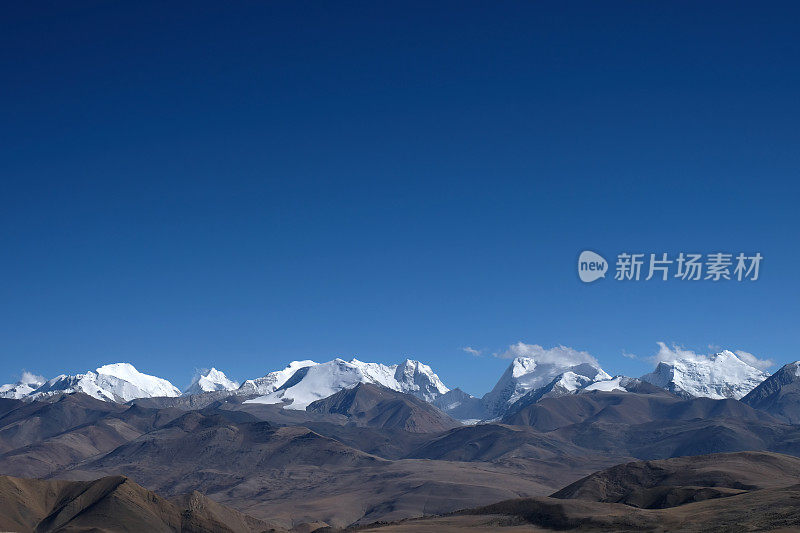 西藏的喜马拉雅山