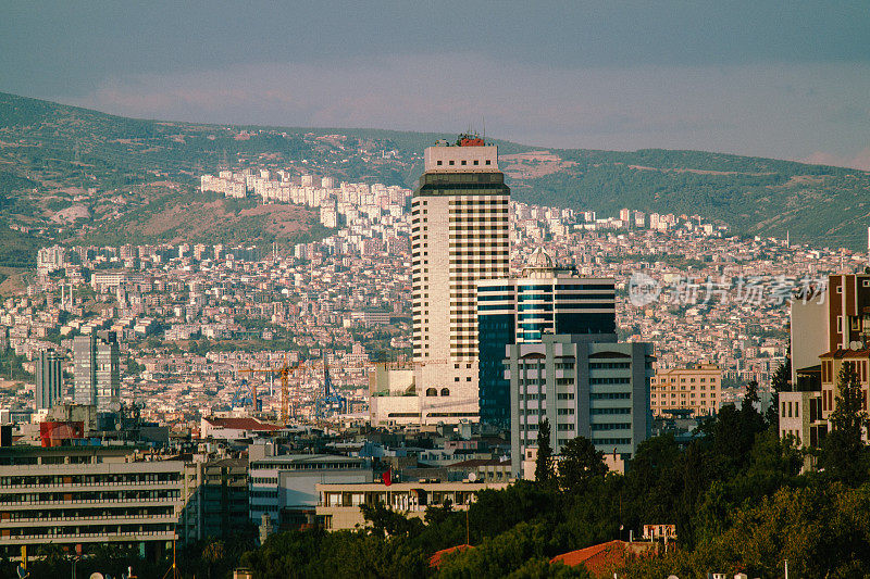 İzmir历史电梯景观