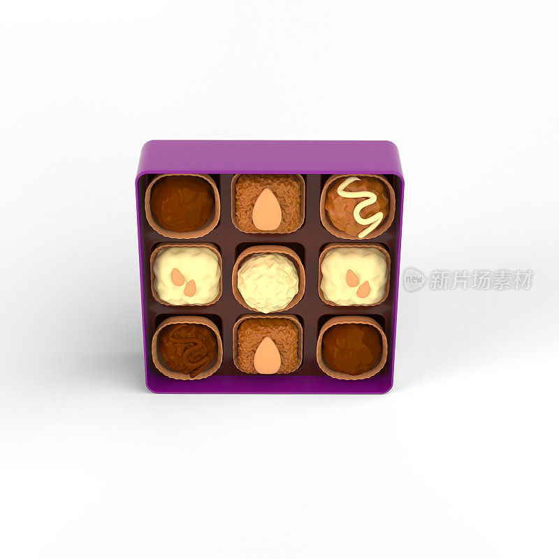 开斋节巧克力盒子