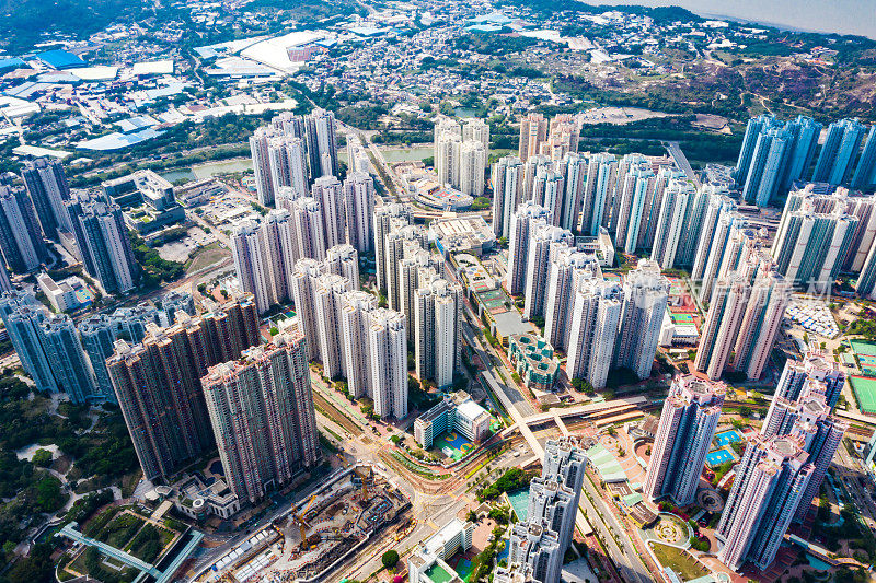 香港城的一幢公寓大楼