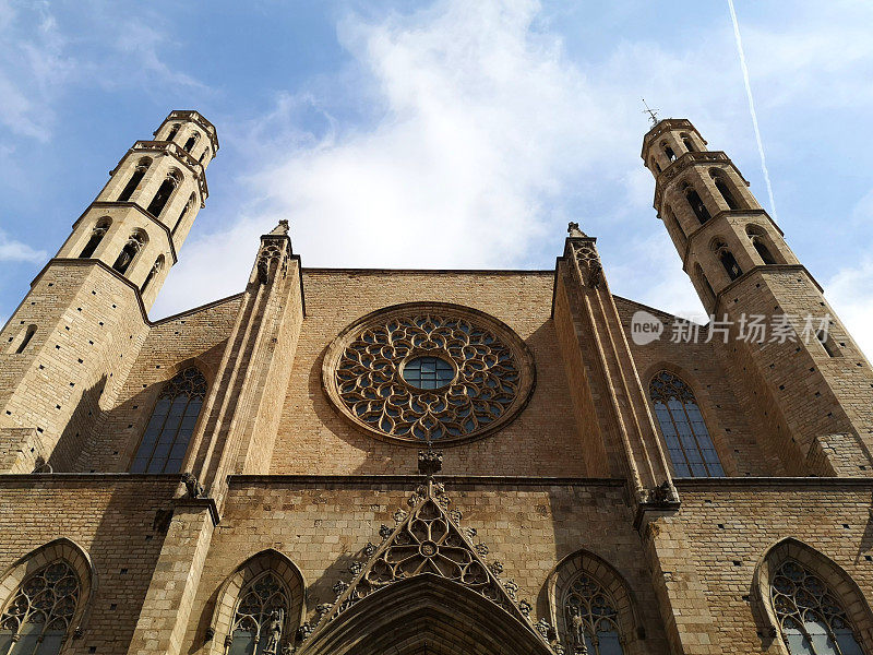 圣玛丽亚·德尔马教堂，巴里·哥提斯，巴塞罗那，西班牙