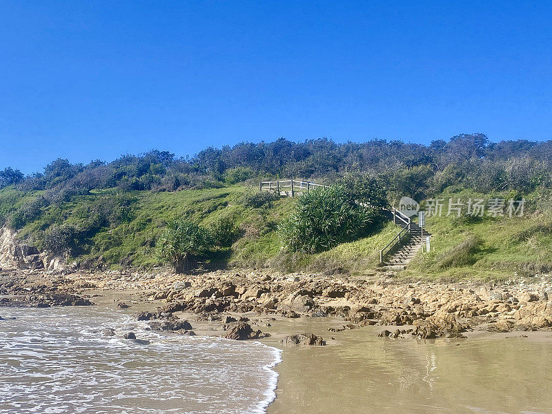 海德兰边缘的海岸线