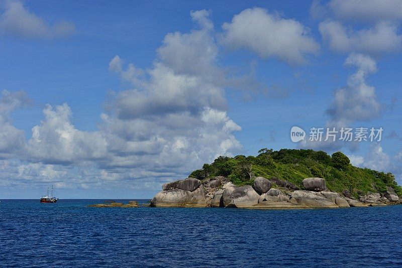 Similan群岛,泰国。