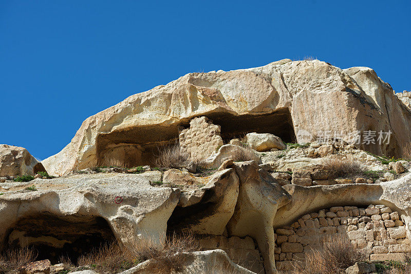 土耳其卡帕多西亚戈雷米的窑洞