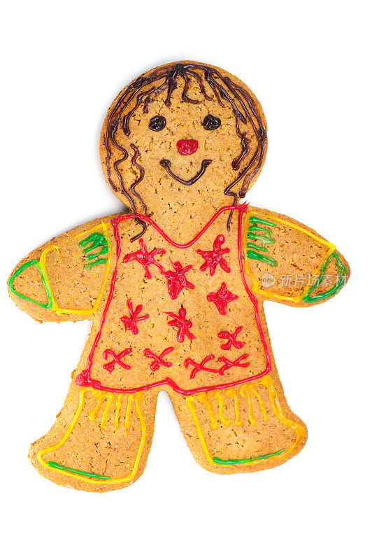 女性Gingerbreadman