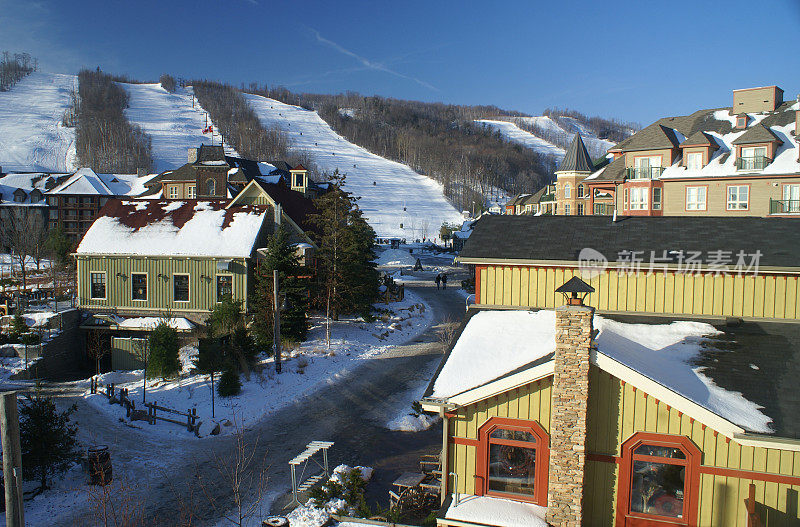 滑雪胜地村