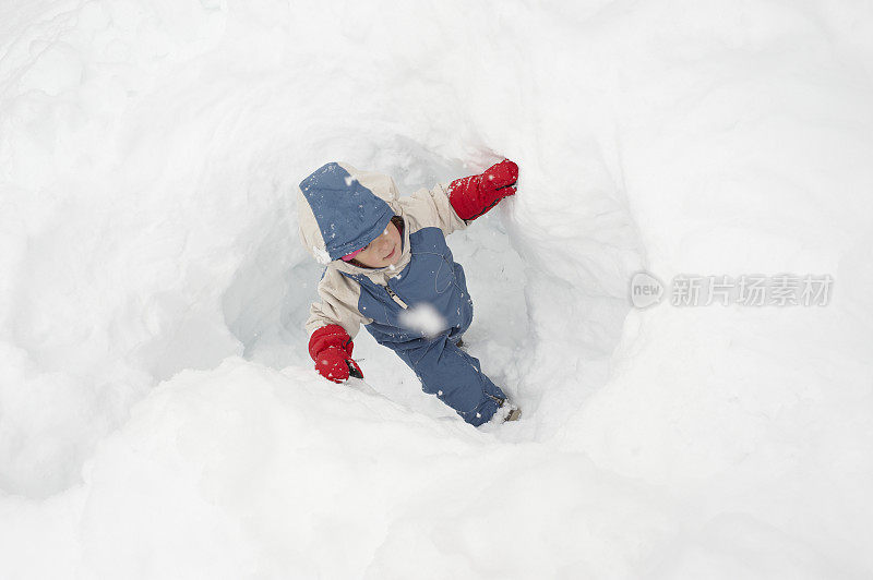 玩雪