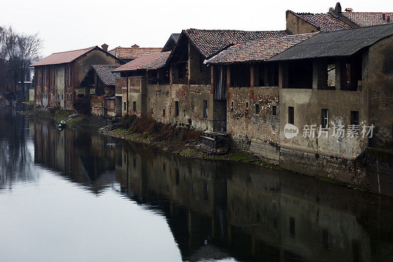 Naviglio。彩色图像