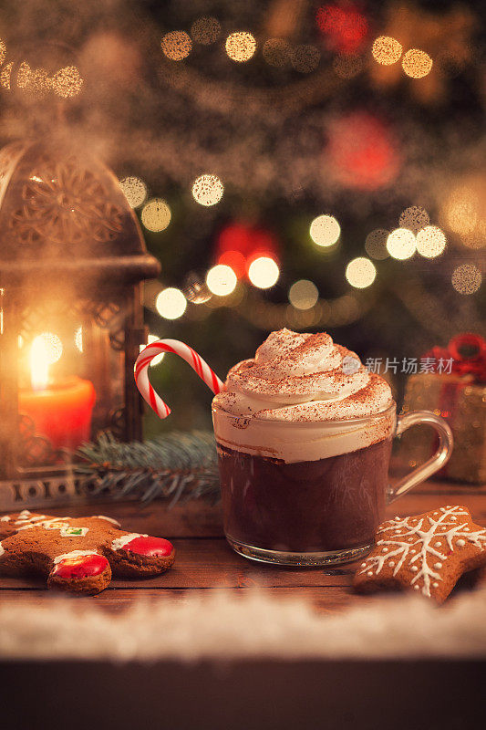 圣诞热巧克力