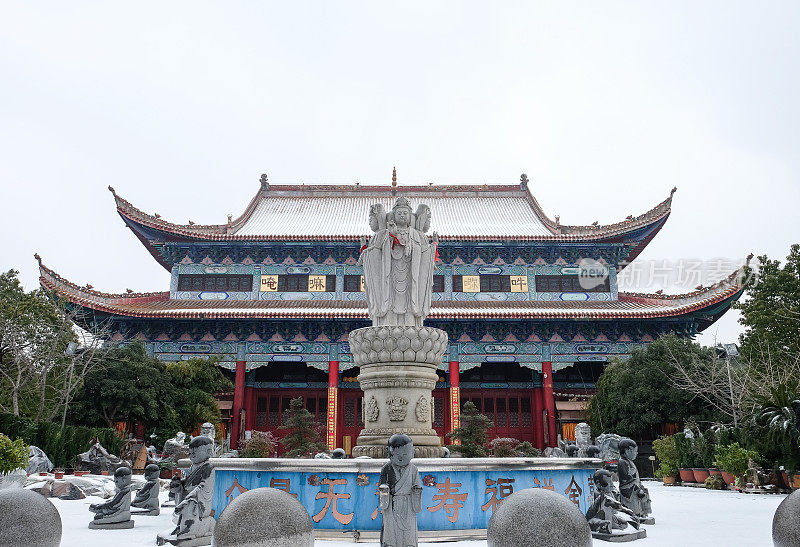 湖南长沙古开福寺