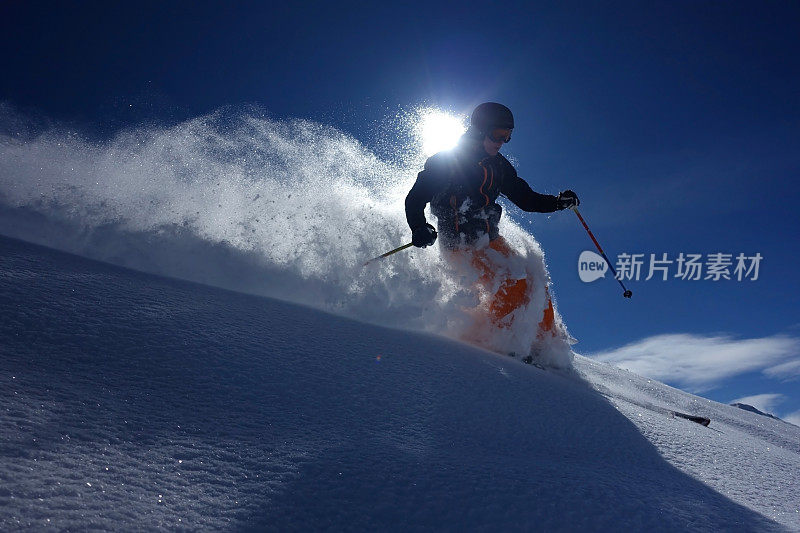 奥地利圣安东极速滑雪