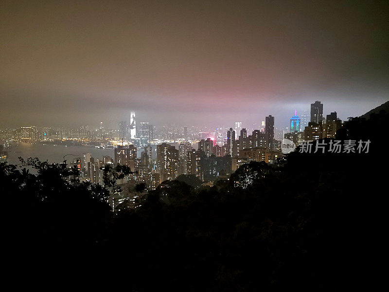 香港城市夜景