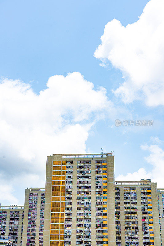 香港的高层住宅大厦