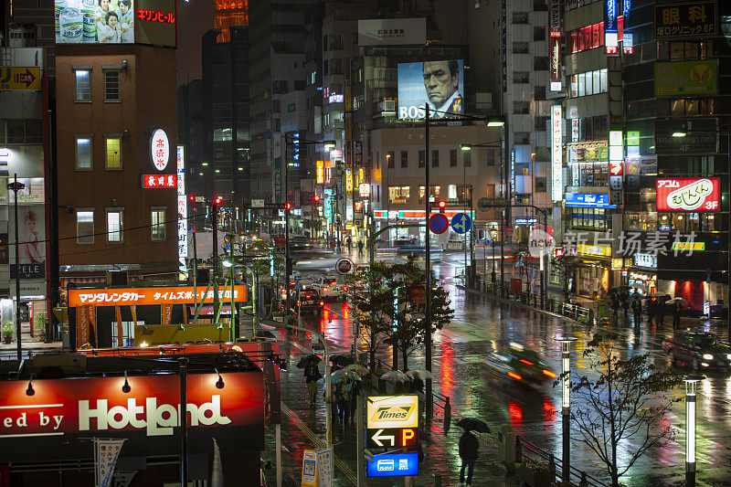 东京的夜晚