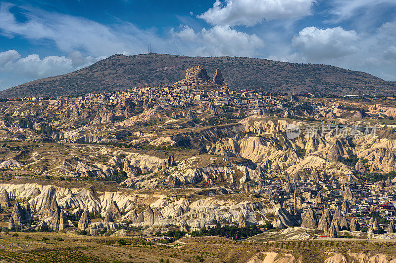 土耳其卡帕多西亚火山砂岩地层