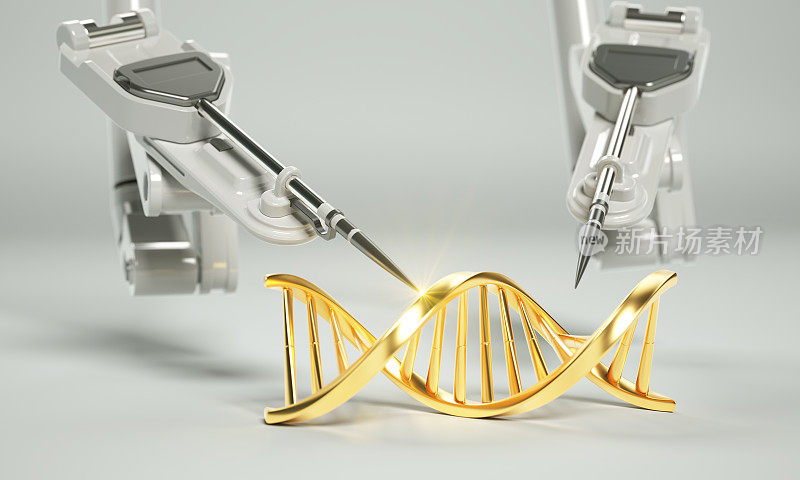 机器人手臂创造了新的DNA结构