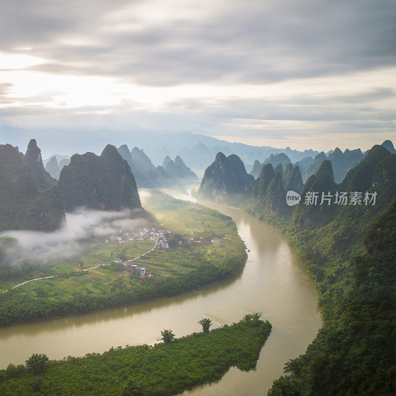 中国桂林山水