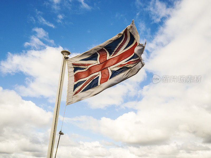 民用旗，英国国旗的变体，用于海上船只