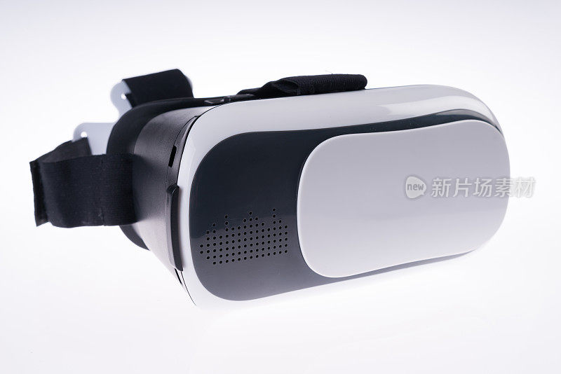 虚拟现实眼镜虚拟现实眼镜，白色背景