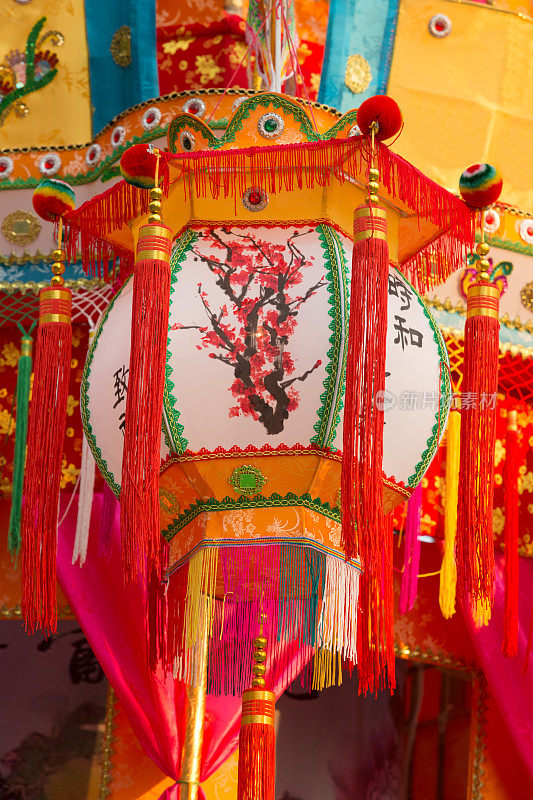 中国新年的传统灯笼