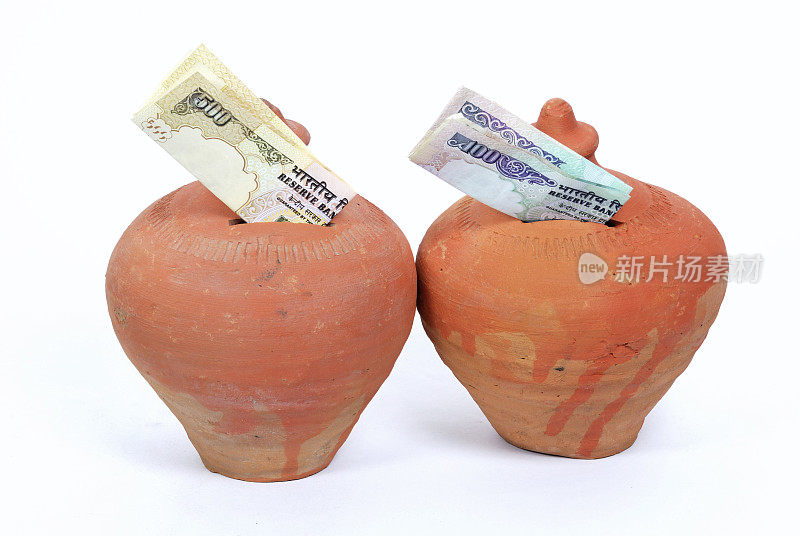 储蓄――印度传统的泥巴储蓄罐