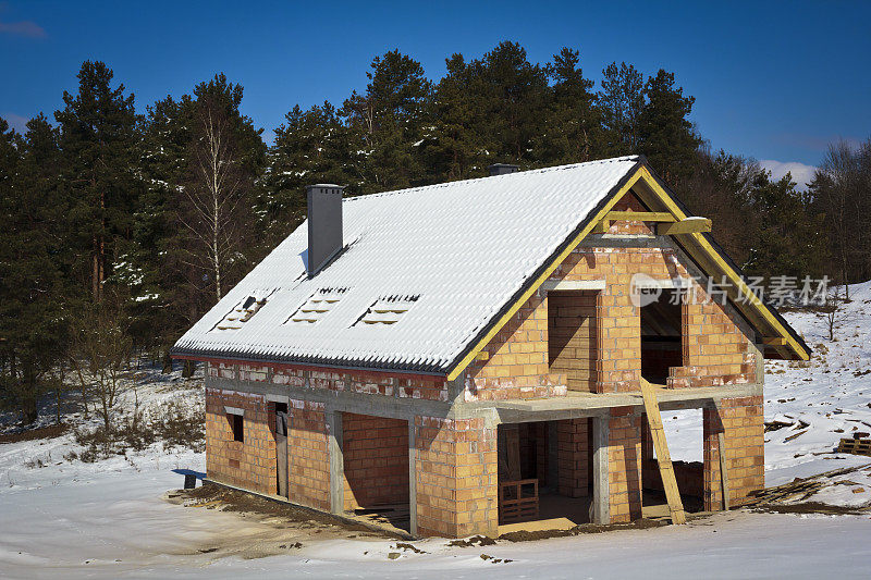 新住宅正在建设中