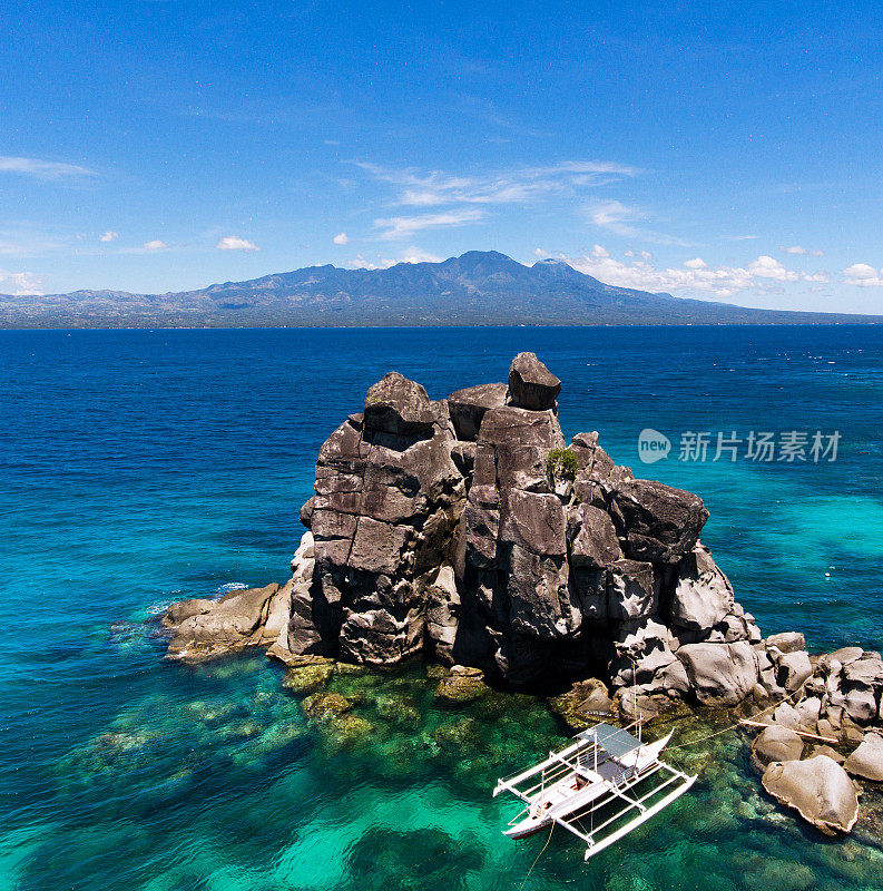 阿波岛鸟瞰图