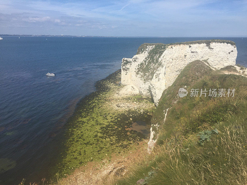 多塞特郡的海岸线