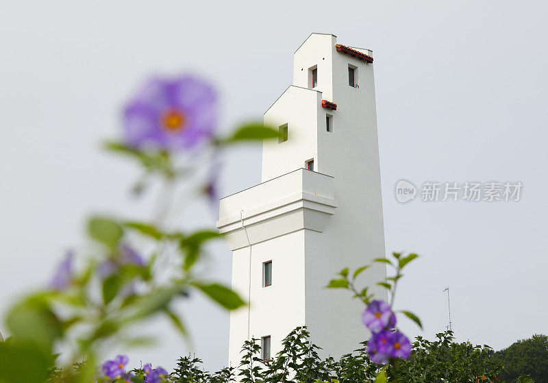 法国圣让・德・卢茨的灯塔