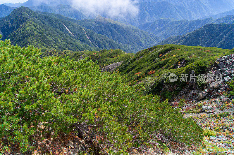 南阿尔卑斯山,日本山梨县县