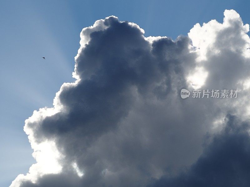 暴风雨的天空