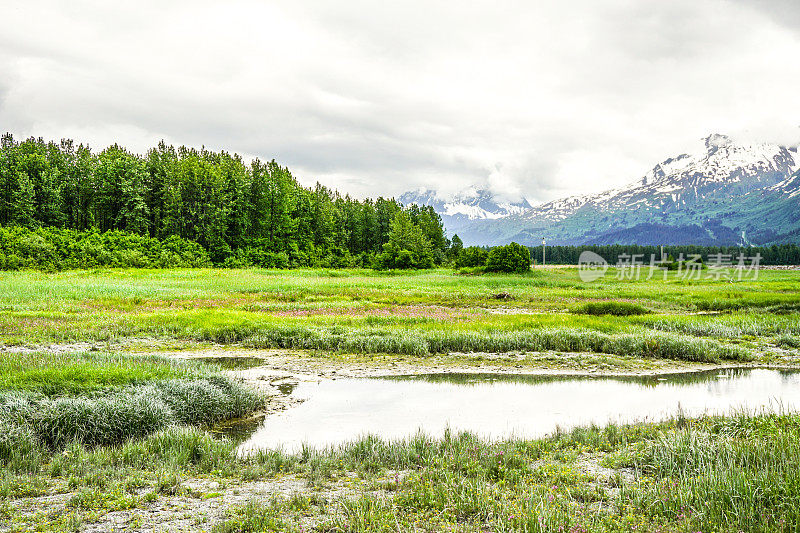 阿拉斯加的风景