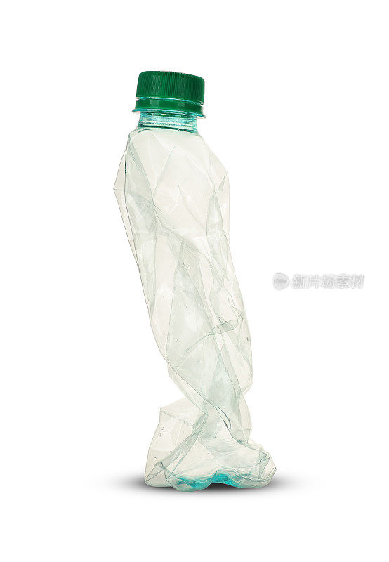 塑料压碎水瓶