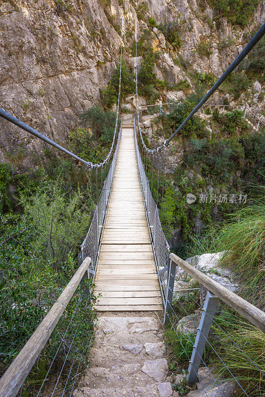图里亚河上的悬索桥