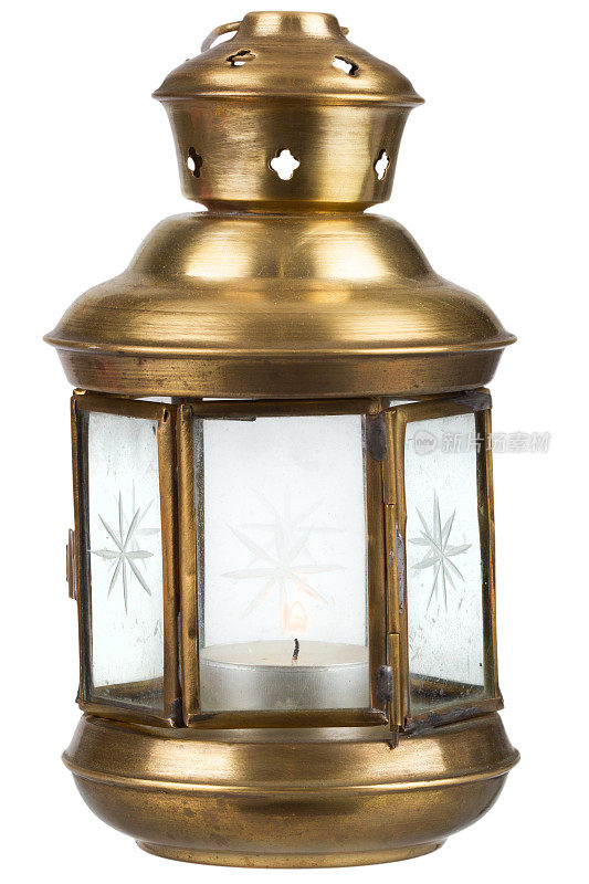 复古复古蜡烛黄铜灯笼