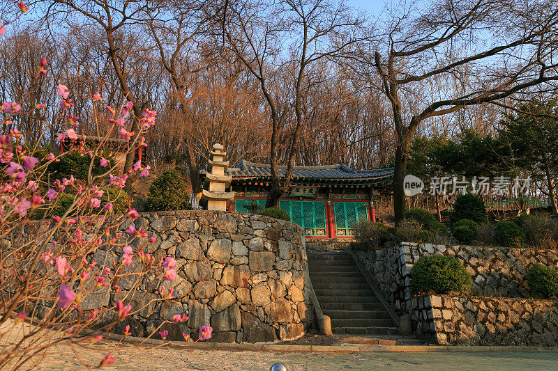 韩国寺庙亚洲老建筑