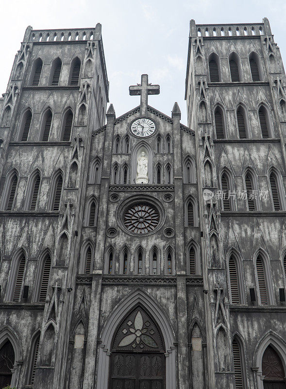 河内的大教堂，河内的首都
