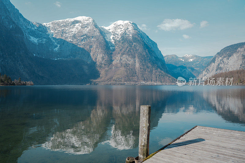 奥伯特劳恩的阿尔卑斯湖
