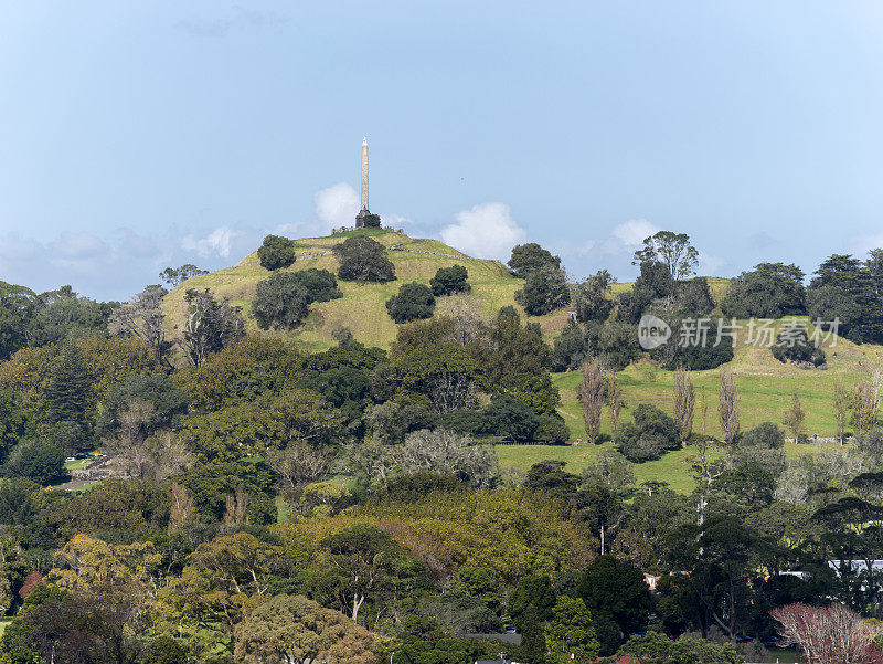 新西兰奥克兰市中心的树山公园