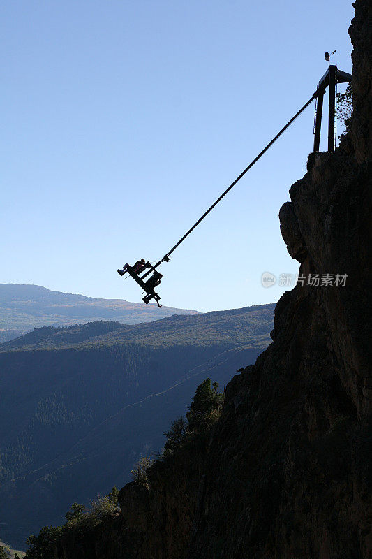 科罗拉多落基山人类弹弓之旅