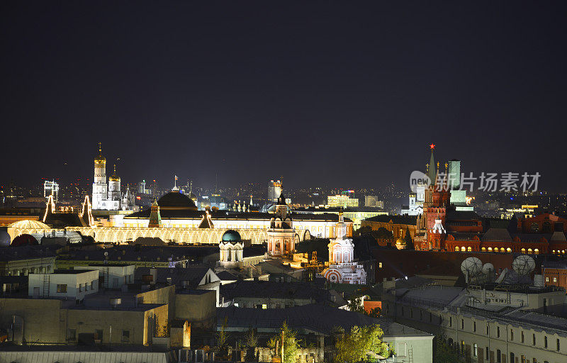 莫斯科夜景