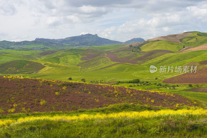 西西里岛风景风景