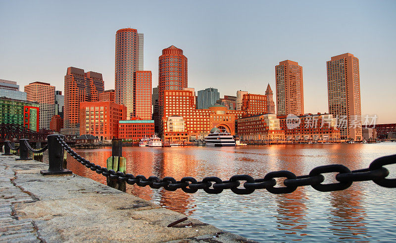 马萨诸塞州波士顿海滨