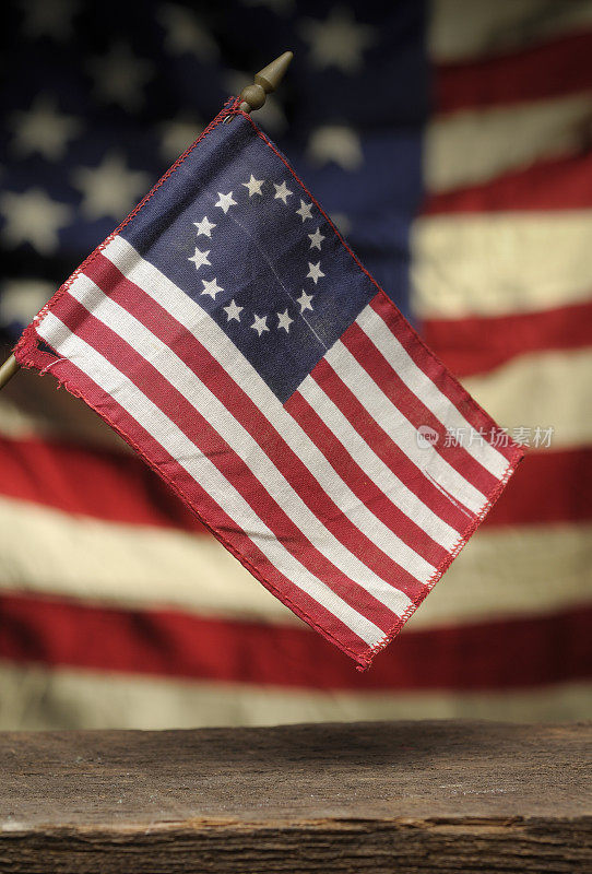 旧的美国国旗