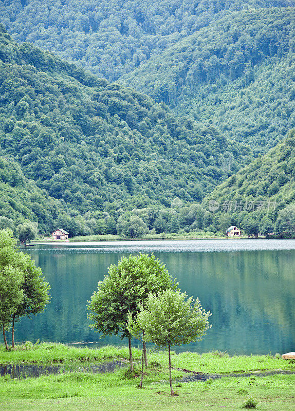 波斯尼亚和黑塞哥维那的湖景