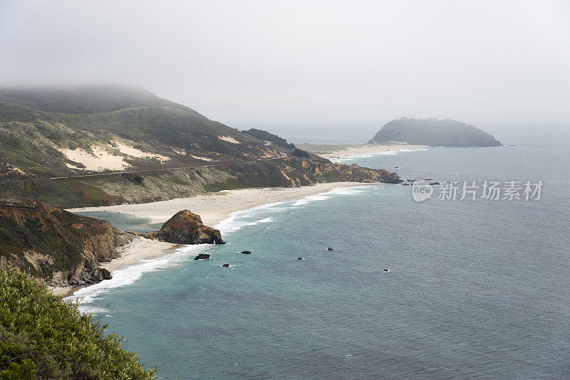 大苏尔海岸线和一号公路